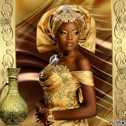 African Princess - Gratis geanimeerde GIF