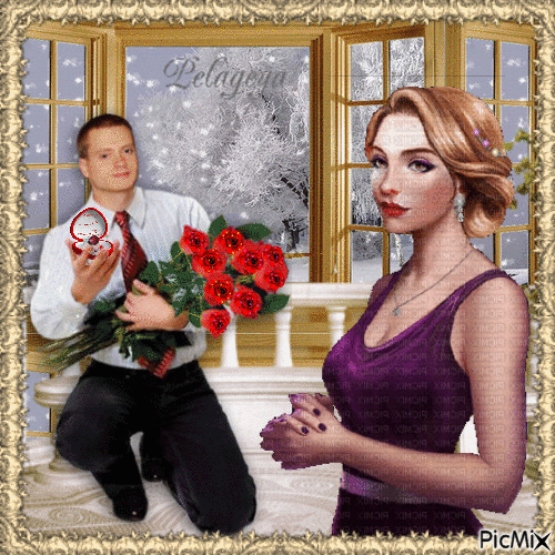 конкурс "Will you marry me?" - Ingyenes animált GIF