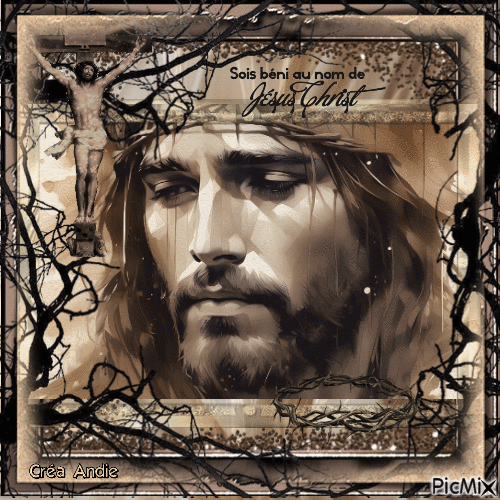Jésus, la Crucifixion - 無料のアニメーション GIF