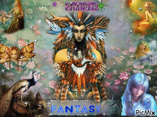 Fantasy Femmale Warrior ma création sylvie - Ilmainen animoitu GIF