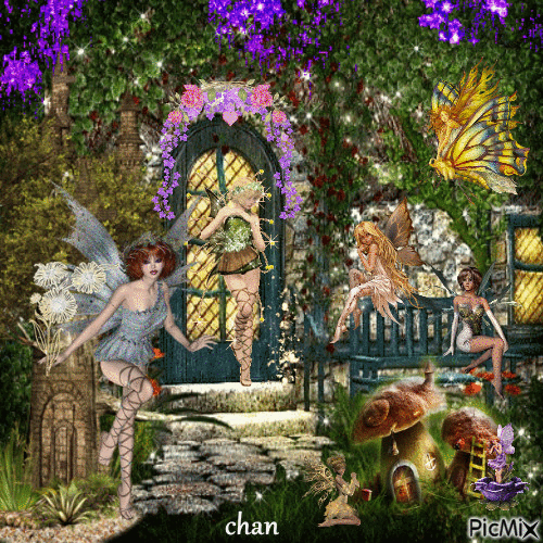 Fairie's garden - Δωρεάν κινούμενο GIF