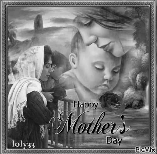 happy mother day - бесплатно png