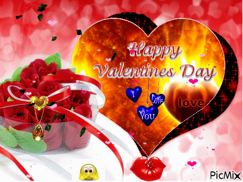 Happy Valentine's Day!!! - Gratis animeret GIF