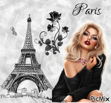 paris glamour - Δωρεάν κινούμενο GIF