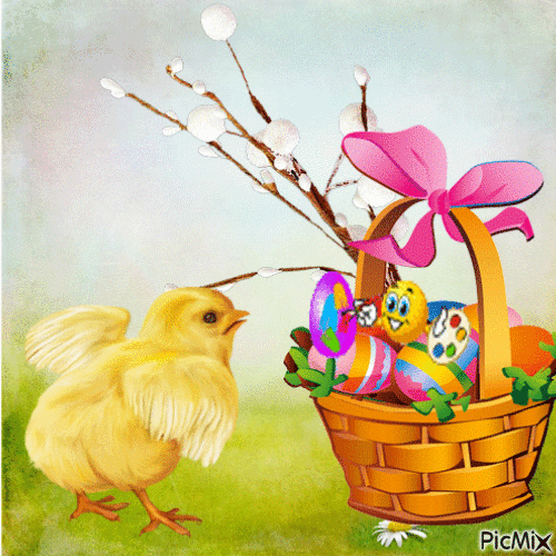 Wielkanoc - Darmowy animowany GIF