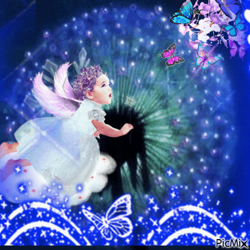 Fairy Baby - GIF animado gratis