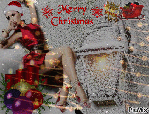 MERRY CHRISTMAS - Безплатен анимиран GIF