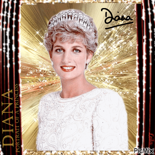 Princess Diana - GIF animasi gratis