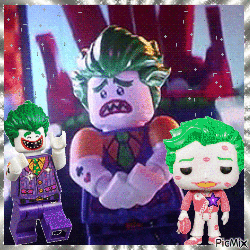 Joker - Animovaný GIF zadarmo