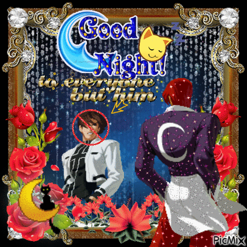 good night kyori - Безплатен анимиран GIF