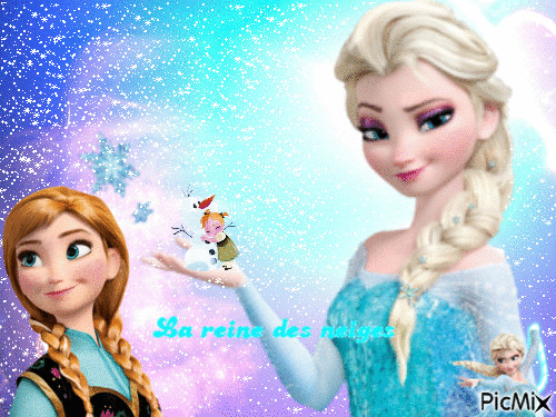 la reine des neiges - Besplatni animirani GIF