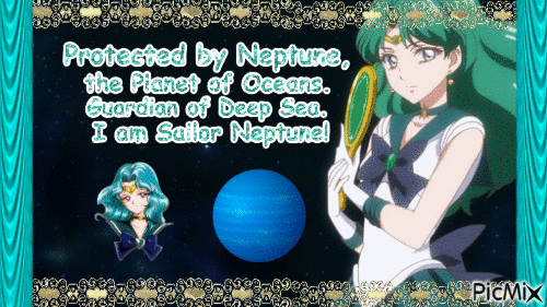 SailorNeptune - Nemokamas animacinis gif