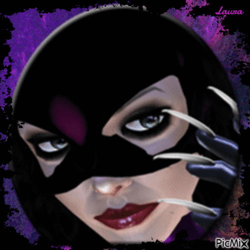 Catwoman - Laurachan - Nemokamas animacinis gif