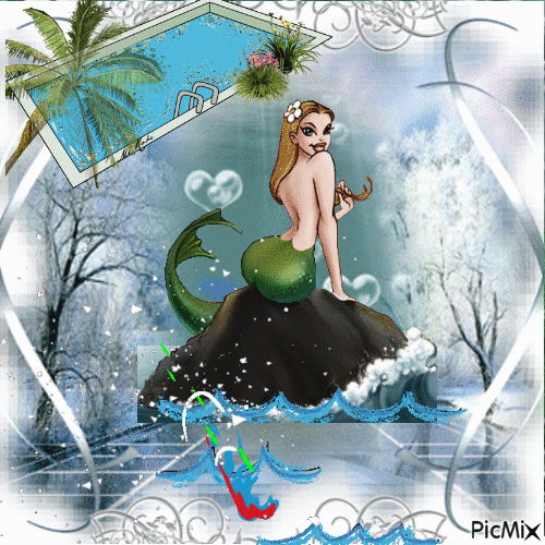Sirène - Nemokamas animacinis gif