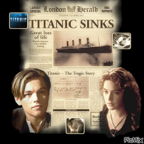 titanic - 無料のアニメーション GIF