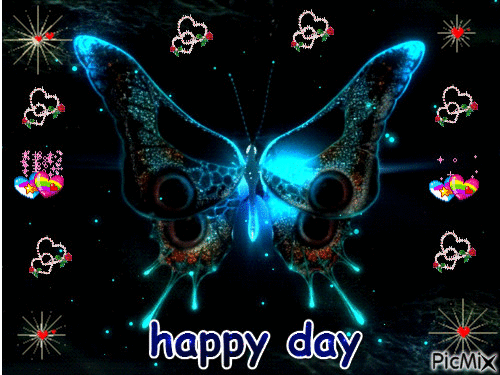 happy day - Darmowy animowany GIF