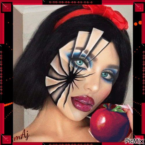 Concours "Dame avec maquillage artistique" - Free animated GIF