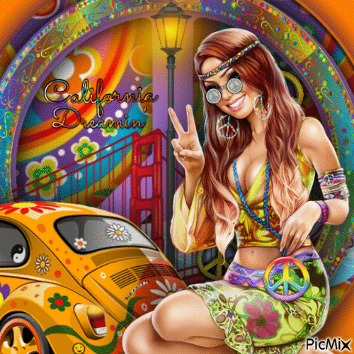 Hippie Days-RM-04-18-23 - GIF animado gratis