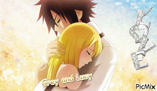 Grey and Lucy - 無料のアニメーション GIF