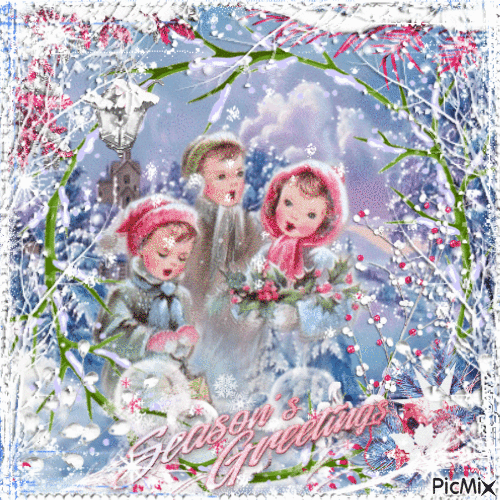 Christmas Carols - Δωρεάν κινούμενο GIF