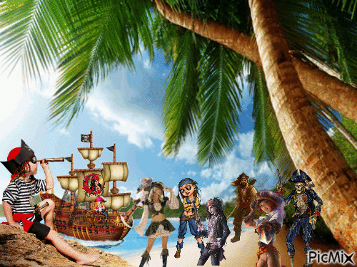 Piratii - GIF animasi gratis