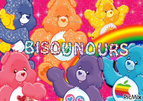 Bisounours - GIF animado grátis
