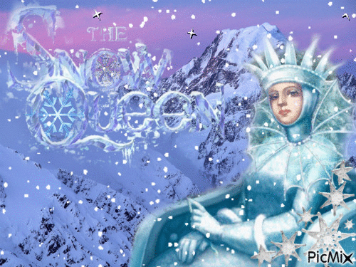 The Snow Queen - Bezmaksas animēts GIF