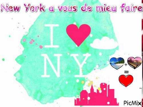 New York - Бесплатный анимированный гифка