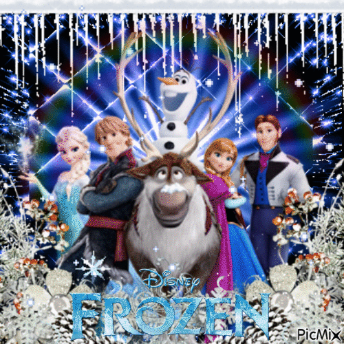 Disney Frozen - Ingyenes animált GIF