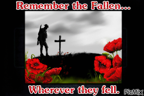 Rememberance Day - Free animated GIF