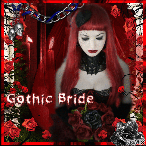 Bride in Mourning - Gratis geanimeerde GIF