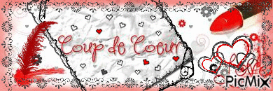 coup de coeur - Zdarma animovaný GIF