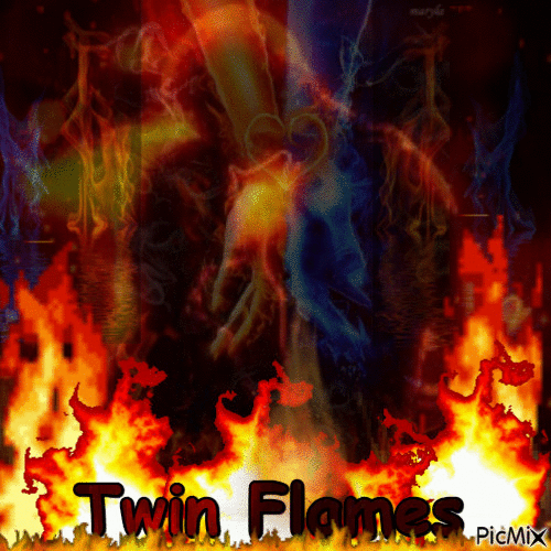 twin flames - GIF animé gratuit