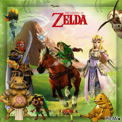 The Legend of Zelda - Δωρεάν κινούμενο GIF