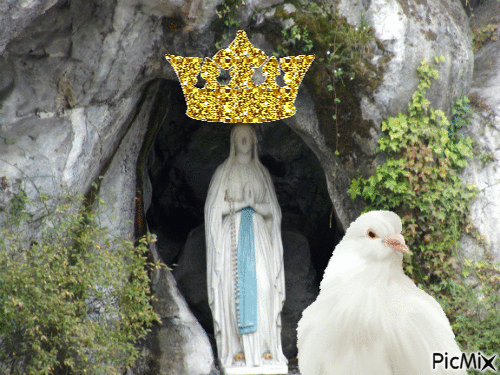 Lourdes - Bezmaksas animēts GIF