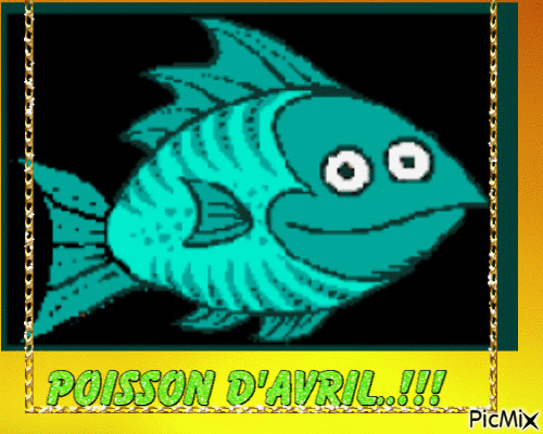 poisson d avril - GIF animasi gratis