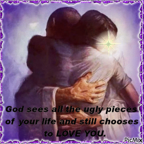 Jesus Loves You - GIF animate gratis