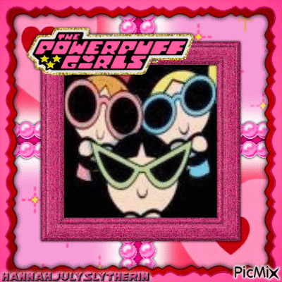 (((♥)))The Powerpuff Girls(((♥))) - 無料のアニメーション GIF