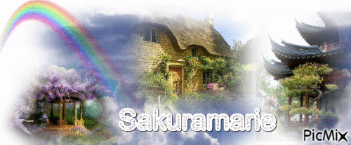 Cadeau pour Sakuramarie - Бесплатный анимированный гифка