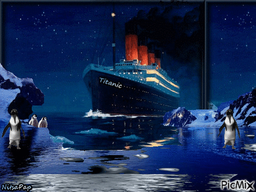 Antarctic - Titanic !!! - Darmowy animowany GIF