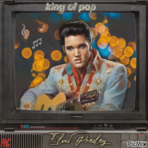 Elvis Presley - Free animated GIF