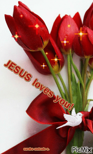jesus is love - Gratis geanimeerde GIF