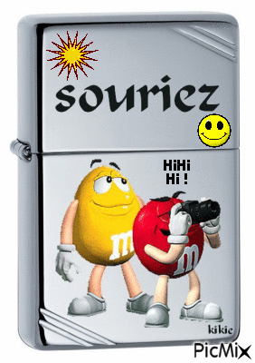 souriez - Бесплатный анимированный гифка