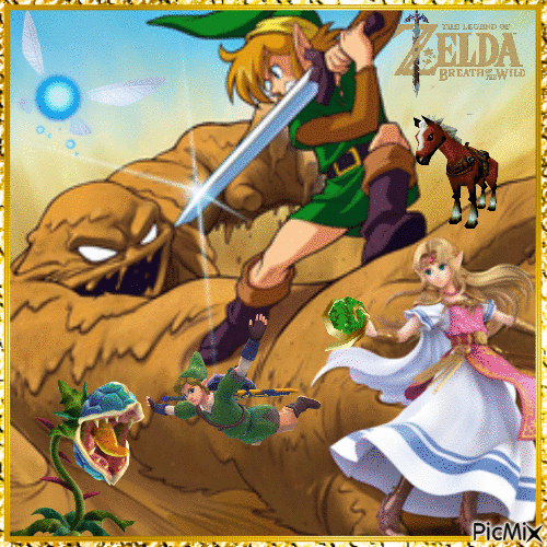 Zelda - GIF animado gratis