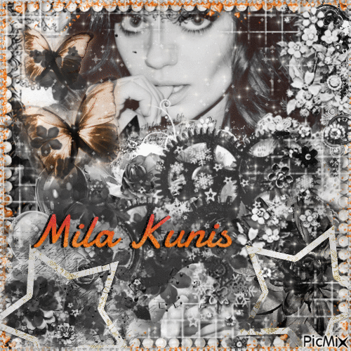 Mila Kunis - Animovaný GIF zadarmo