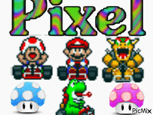 Pixel! - Δωρεάν κινούμενο GIF