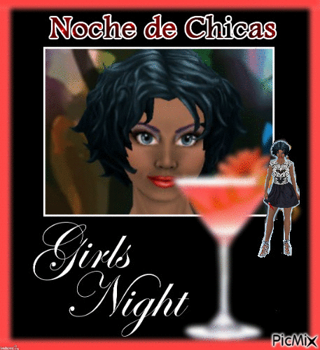 Noche de chicasssss - Бесплатни анимирани ГИФ
