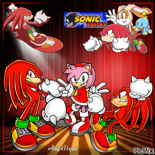Sonic... 💛💙💖 - Gratis animeret GIF