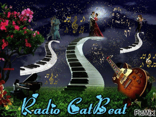 Radio CatBeat - Free animated GIF