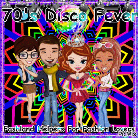 70's Disco Fever - Nemokamas animacinis gif